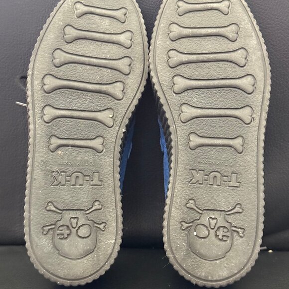 Blue T.U.K. Creepers size 7M/9W - Picture 6 of 6